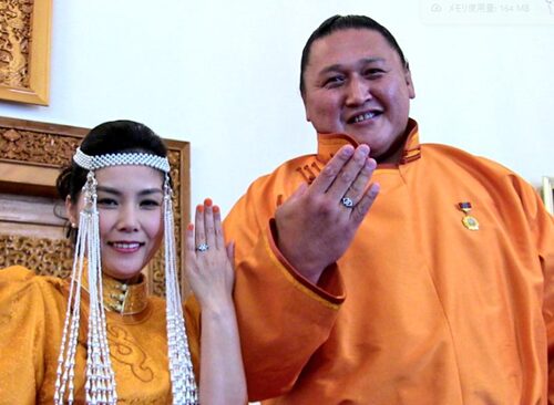 大島親方(旭天鵬)の嫁