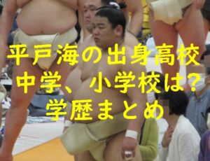 平戸海の出身高校、中学、小学校は？学歴まとめ