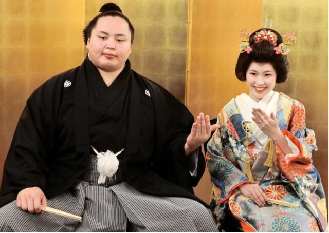 琴勝峰の嫁
