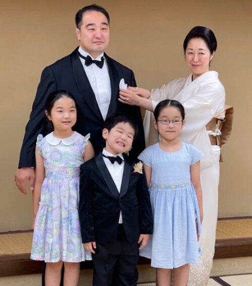 安美錦（安治川親方）の嫁と子供