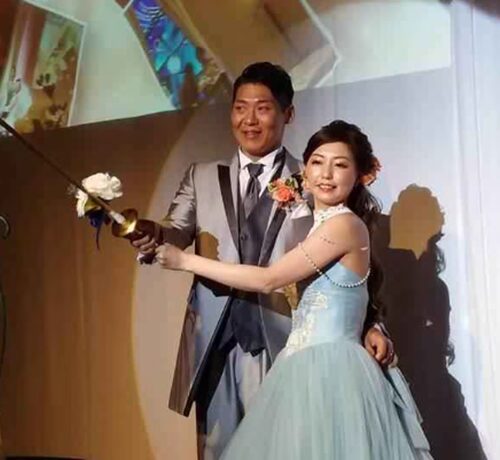 放駒親方（玉乃島）の妻
