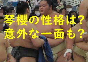 琴櫻（元琴ノ若）の性格は？意外な一面も？