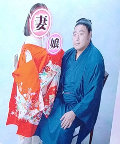 若元春の奥さんと子供