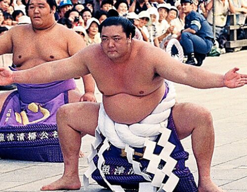 伊勢ケ浜親方（旭富士）の現役時代