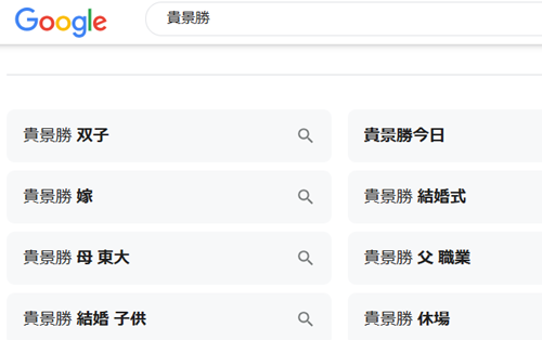 貴景勝 双子