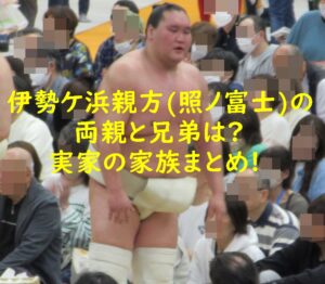 伊勢ケ浜親方(照ノ富士)の両親と兄弟は?実家の家族まとめ!