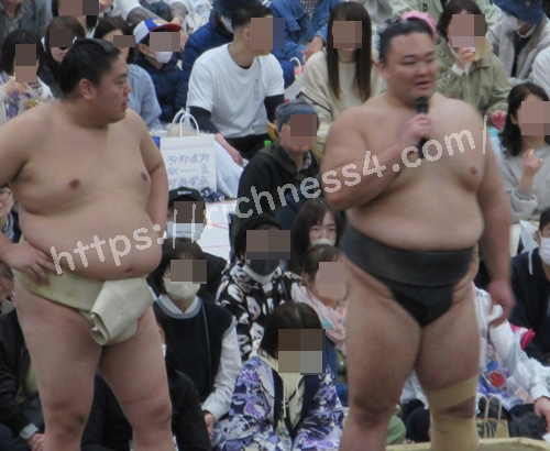 朝乃山と一山本