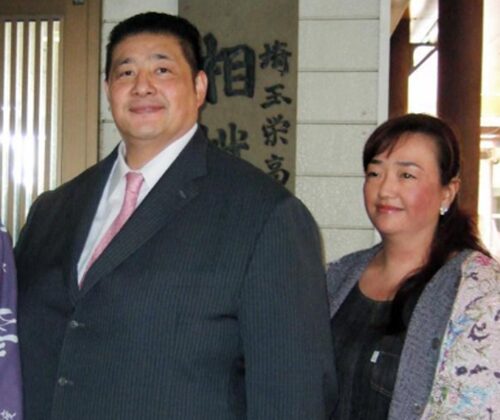 佐渡ヶ嶽親方と女将