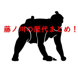 藤ノ川の歴代まとめ！現在は元若碇！