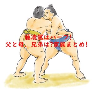 藤凌駕はハーフ!父と母、兄弟は?家族まとめ!